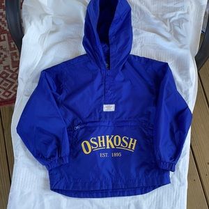 Boys OshKosh Anorak rain jacket Pullover 6/7
